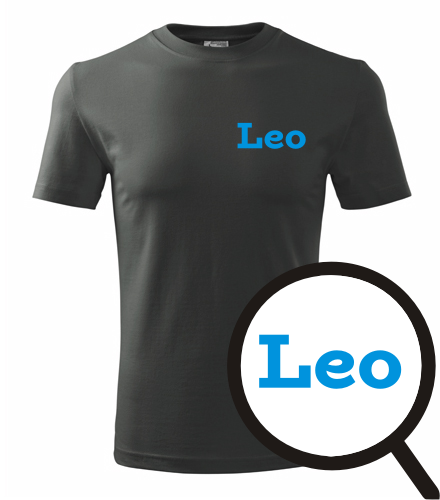 trička s potiskem Tričko Leo