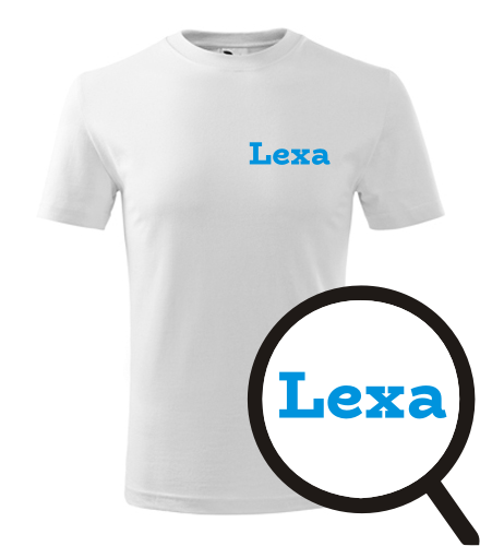 Bílé dětské tričko Lexa