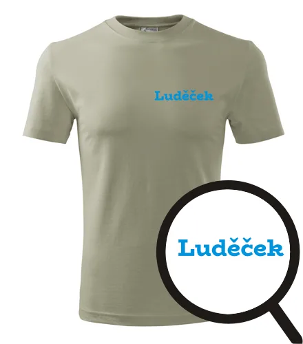 Khaki tričko Luděček