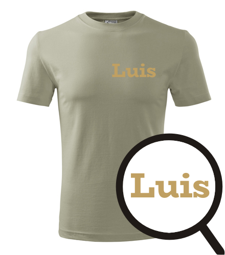 Khaki tričko Luis
