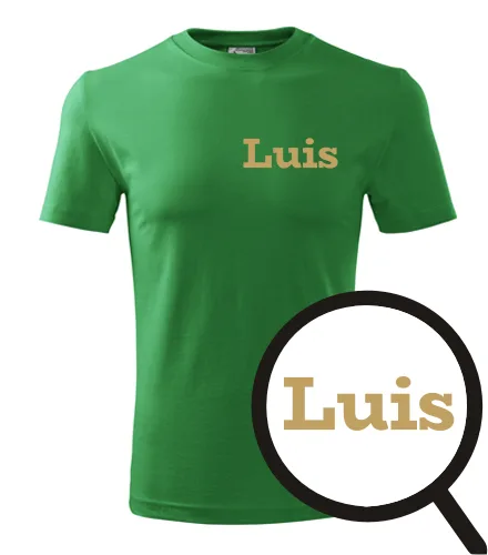 Zelené tričko Luis