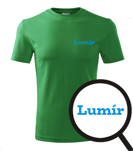 Zelené tričko Lumír