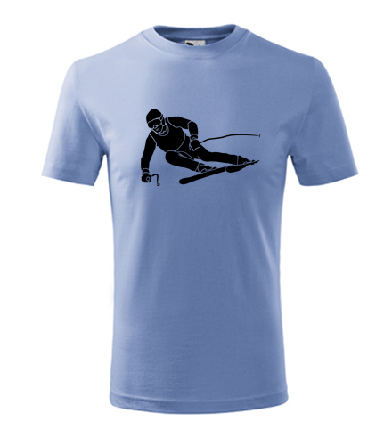 Dětské tričko lyžař