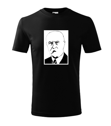 Černé dětské tričko Tomáš Garrigue Masaryk