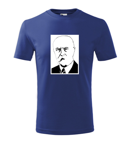 Modré dětské tričko Tomáš Garrigue Masaryk
