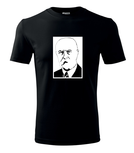 Černé tričko Tomáš Garrigue Masaryk