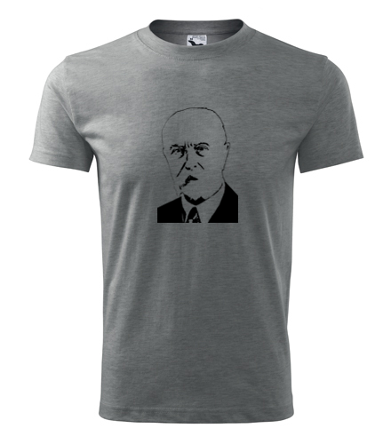 Šedé tričko Tomáš Garrigue Masaryk