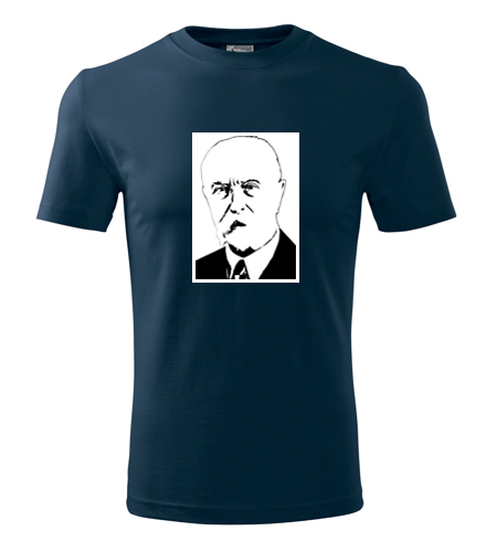 Tmavě modré tričko Tomáš Garrigue Masaryk