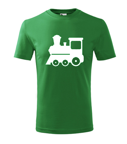 Dětské tričko s mašinkou 1 - Dárek pro malého příznivce železnice