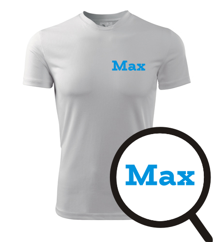 Bílé tričko Max