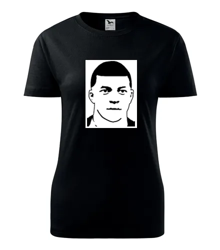 Černé dámské tričko Mbappe