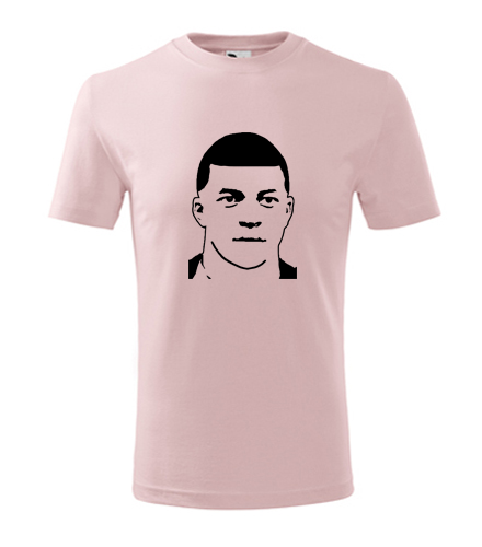 Růžové dětské tričko Mbappe