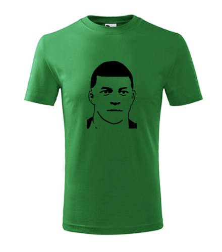 Zelené dětské tričko Mbappe