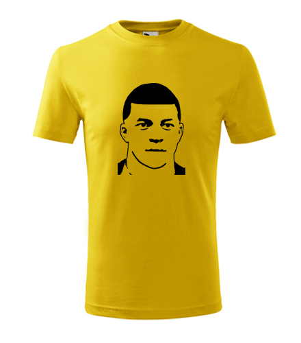 Žluté dětské tričko Mbappe