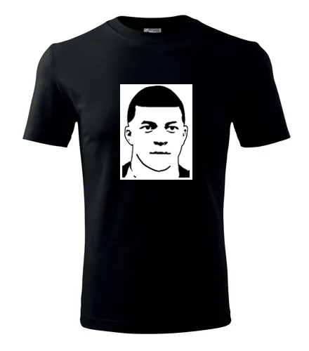 Černé tričko Mbappe