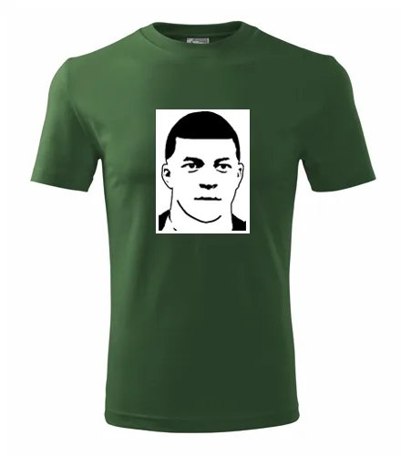 Lahvově zelené tričko Mbappe