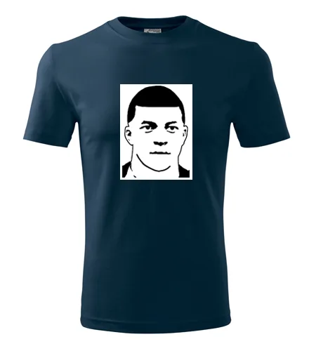 Tmavě modré tričko Mbappe
