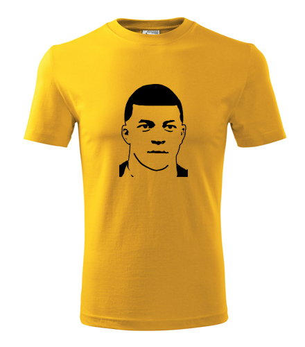 Žluté tričko Mbappe