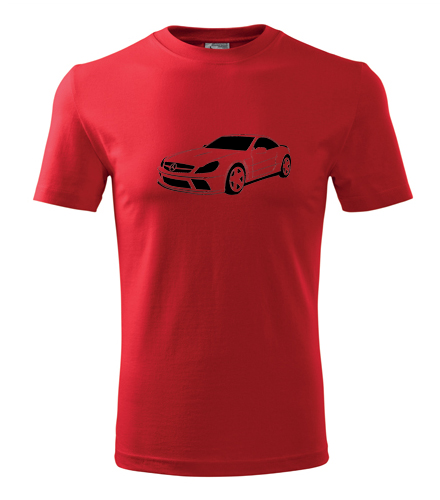 Červené tričko Mercedes S Coupé