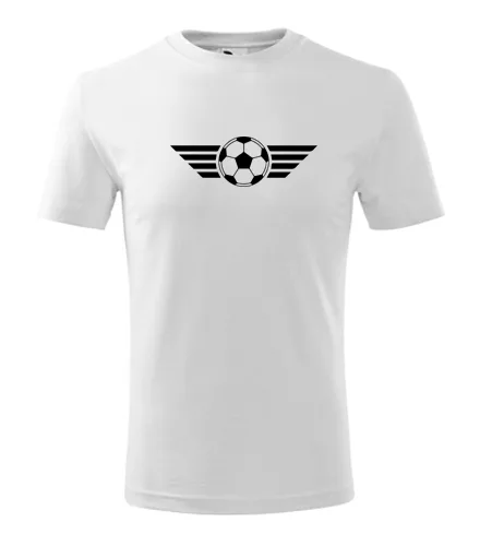 Bílé dětské tričko s fotbalovým míčem 2