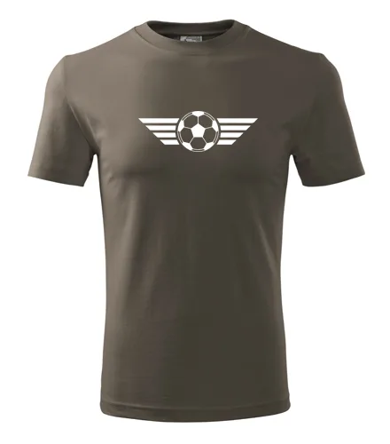 Army tričko s fotbalovým míčem 2