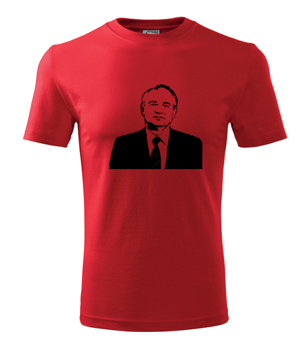 Červené tričko Michail Gorbačov