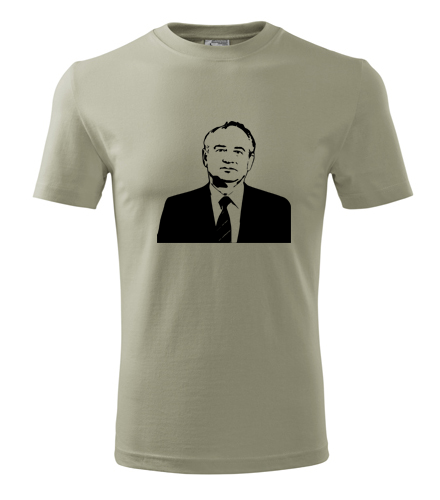 Khaki tričko Michail Gorbačov