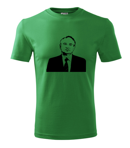 Zelené tričko Michail Gorbačov