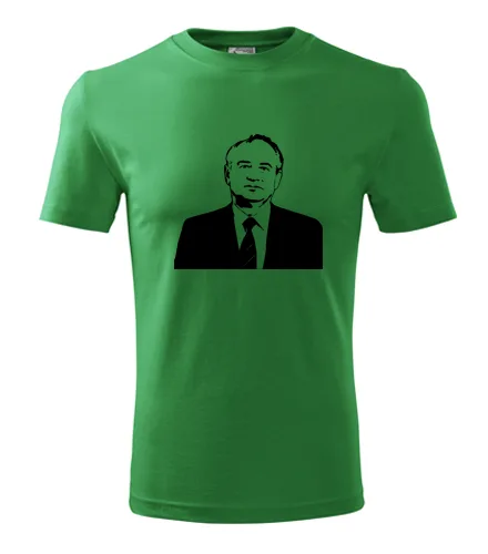 Zelené tričko Michail Gorbačov