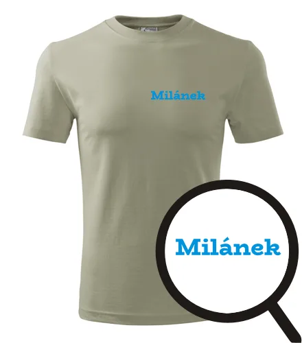 Khaki tričko Milánek