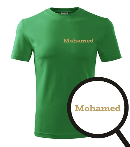 Zelené tričko Mohamed