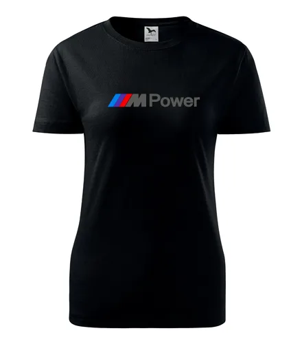 Černé dámské tričko M Power