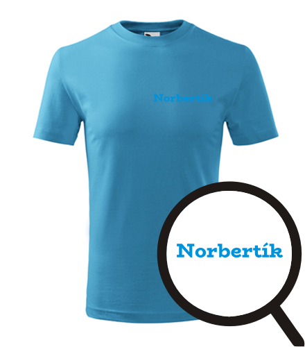 trička s potiskem Dětské tričko Norbertík - novinka