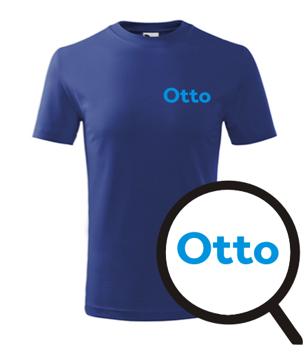 Modré dětské tričko Otto