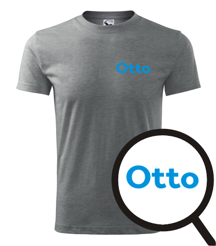 Šedé tričko Otto