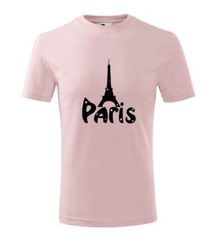 Dětské tričko Paříž