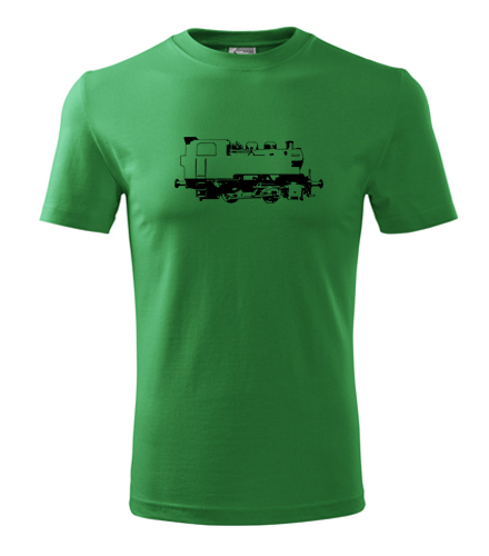 Tričko s obrázkem parní lokomotivy 213