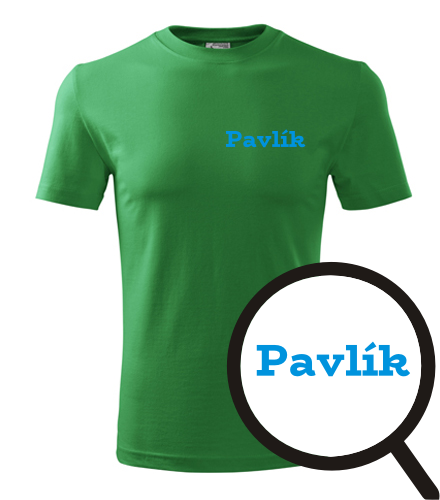 Zelené tričko Pavlík