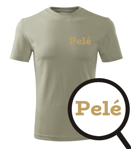 Khaki tričko Pelé
