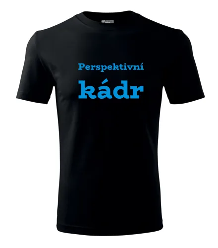 Černé tričko Perspektivní kádr