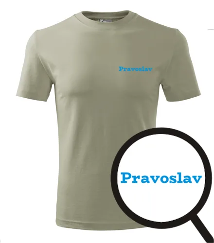 Khaki tričko Pravoslav