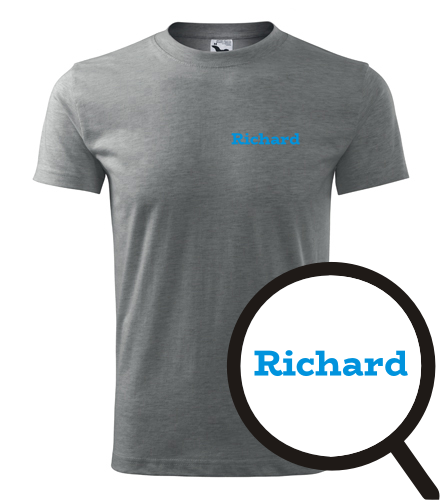 Šedé tričko Richard
