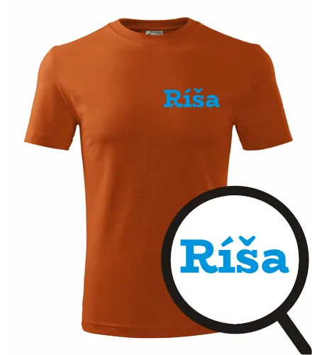 Oranžové tričko Ríša