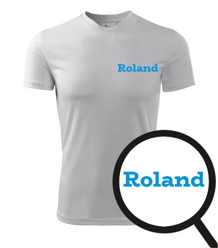 Bílé tričko Roland