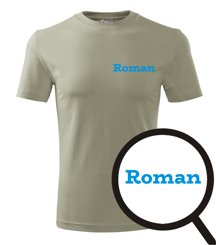 Khaki tričko Roman