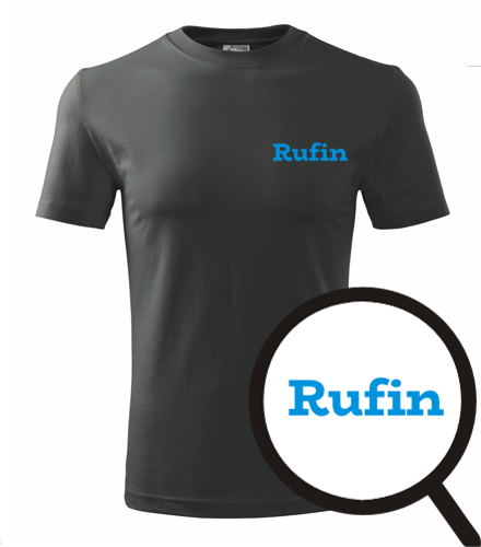 Grafitové tričko Rufin