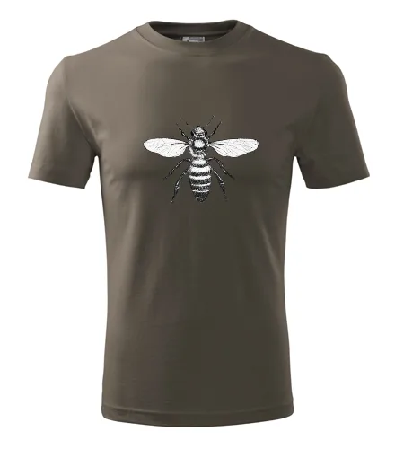 Army tričko se včelou