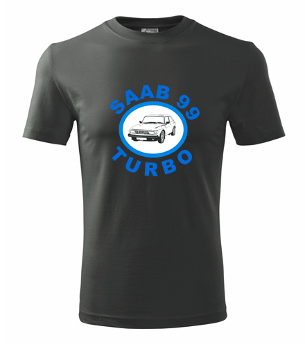 Grafitové tričko Saab 99 Turbo