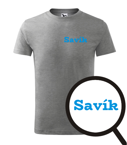 trička s potiskem Dětské tričko Savík - novinka