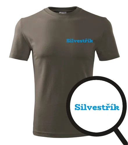 Army tričko Silvestřík